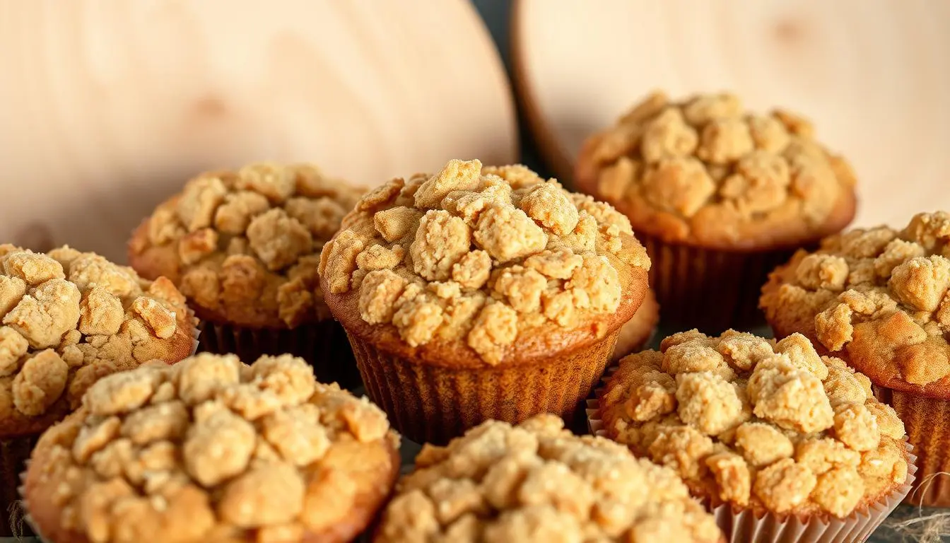 keto coffee cake muffins
